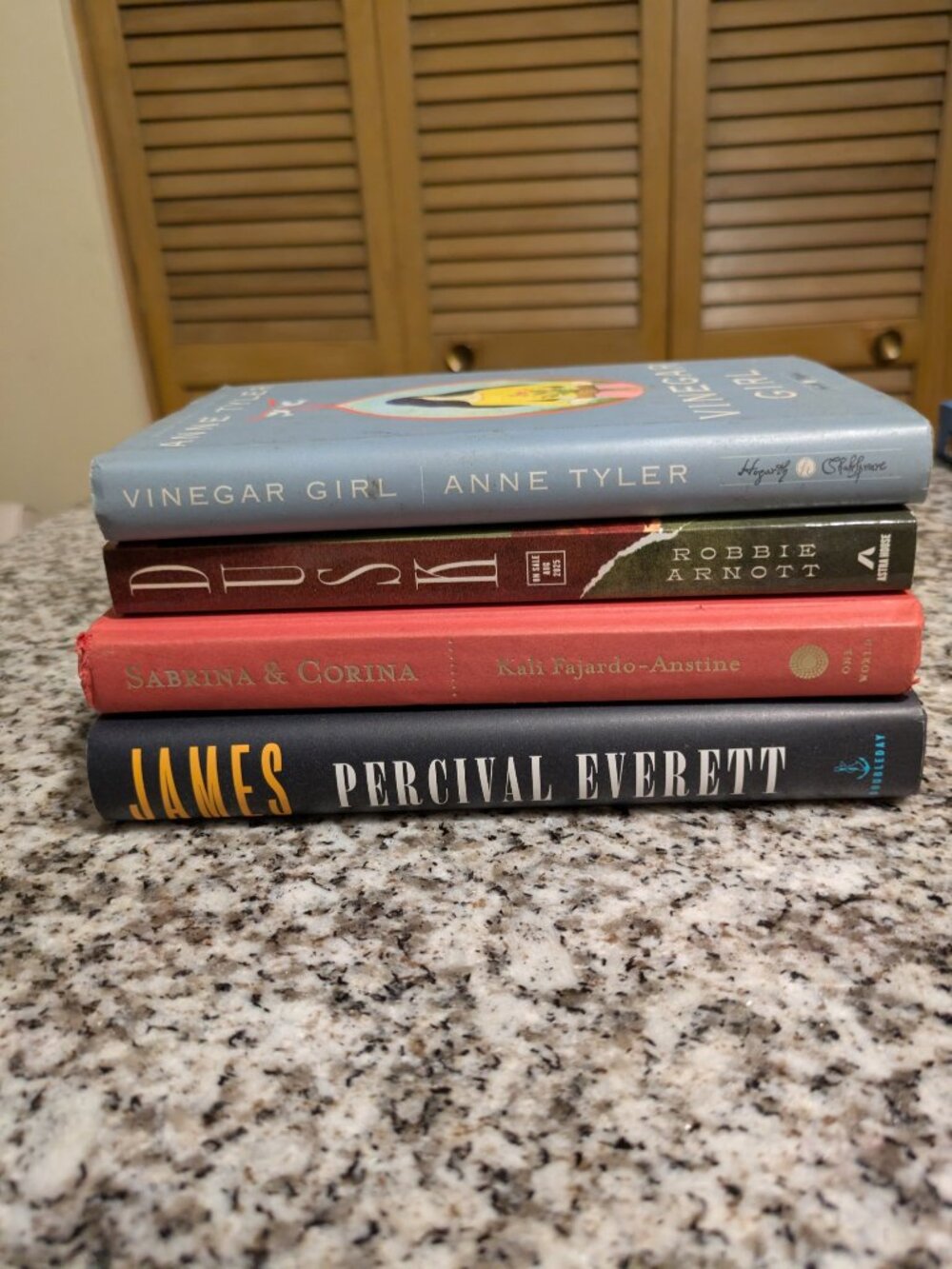 Literary Fiction Book Bundle (4) – Everett, Tyler, Arnott, Fajardo-Anstine
